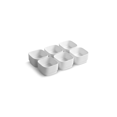Kohler Stages Prep Bowls (Set Of 6) For Stages 33" And 45" Sinks 6235-NA